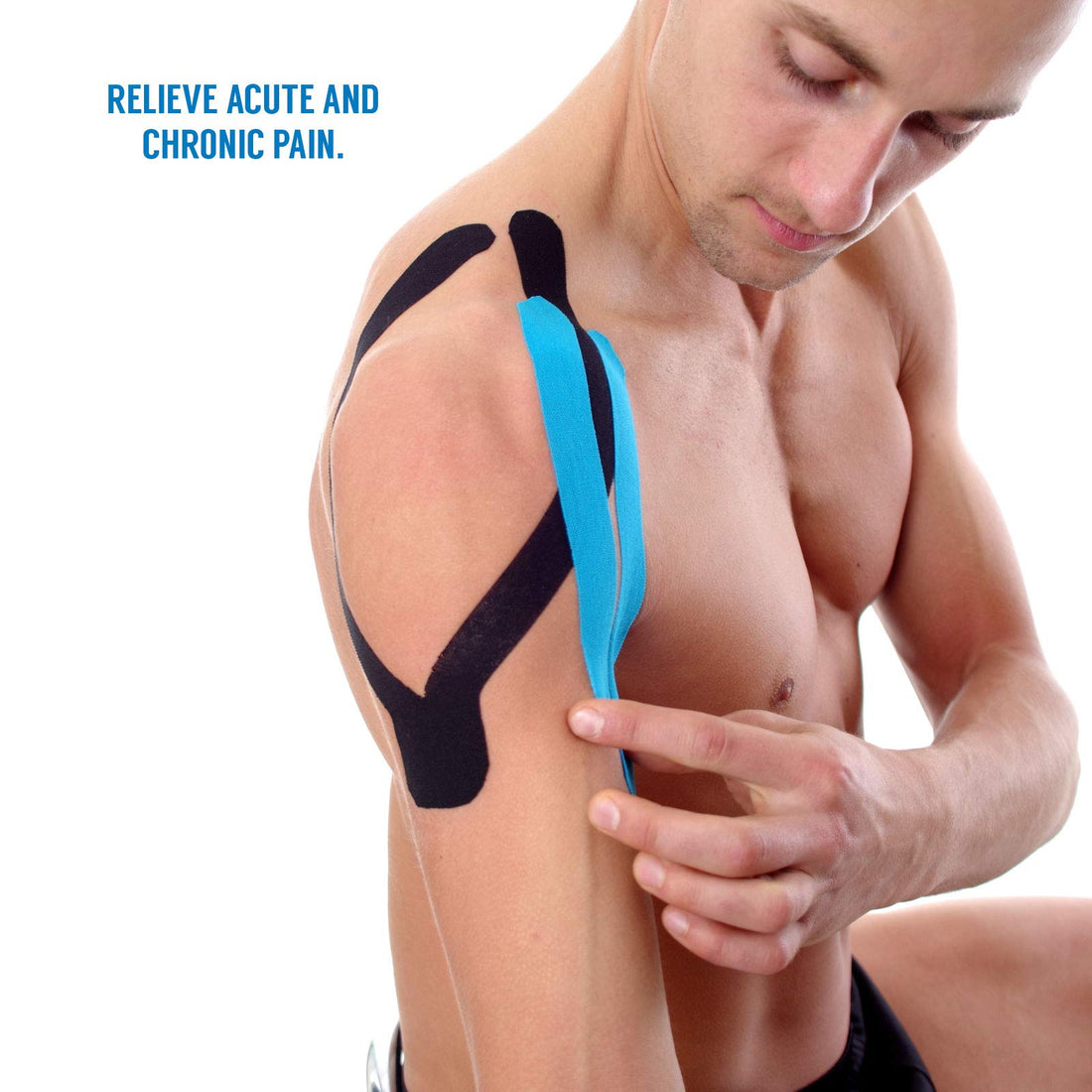 How to use kinesiology tape on shoulder for muscle support