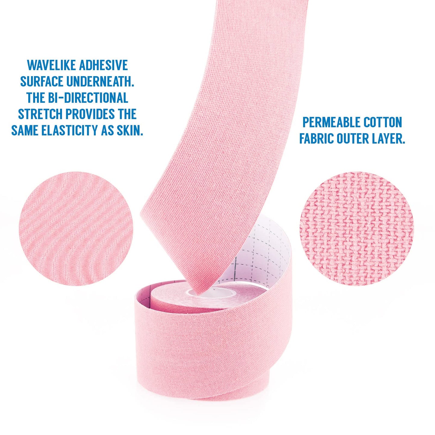 Kinesiology Tape - Baby Pink