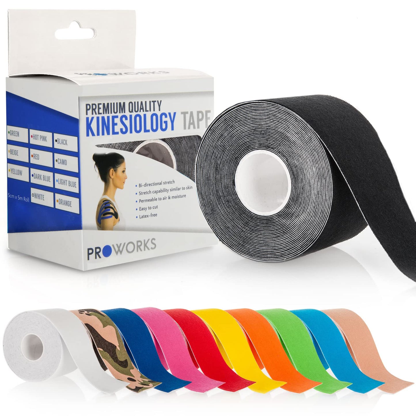 Kinesiology Tape - Black