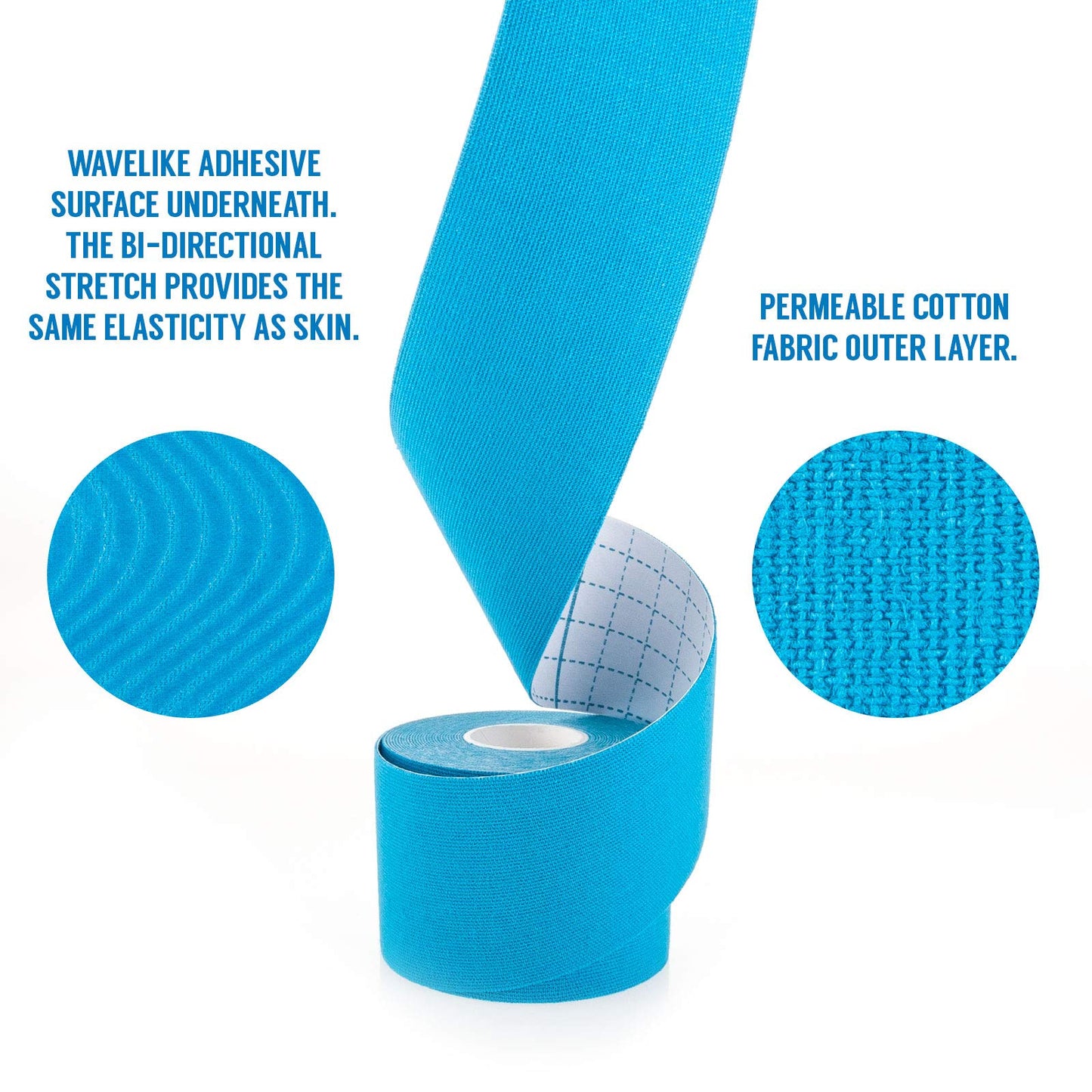 Kinesiology Tape - Light Blue